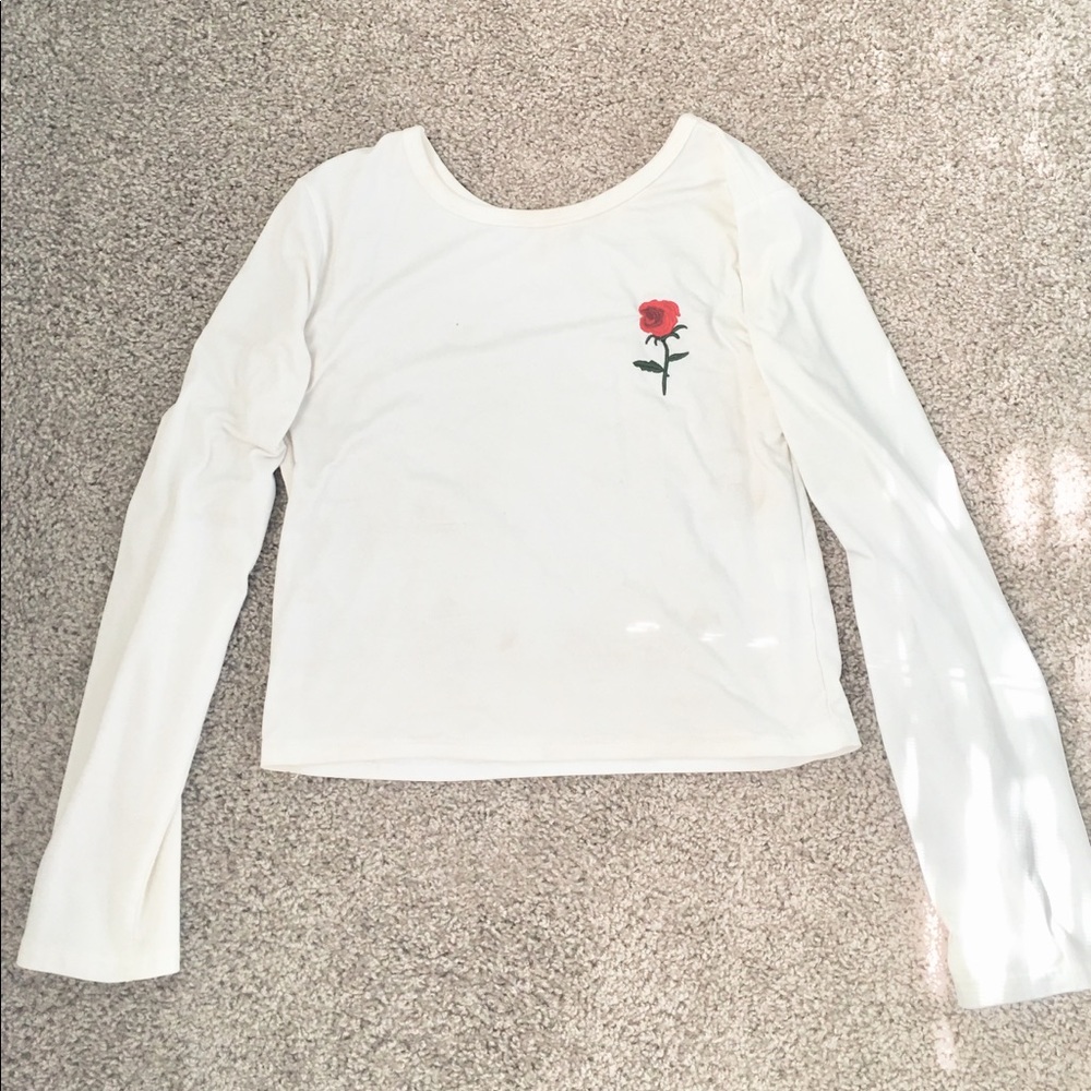 White Crop Top